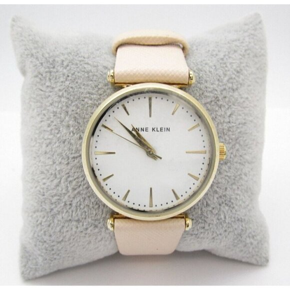 Women Anne Klein Quartz WR Analog 36mm Dial Causal Round Watch (G198) READ - Picture 1 of 12